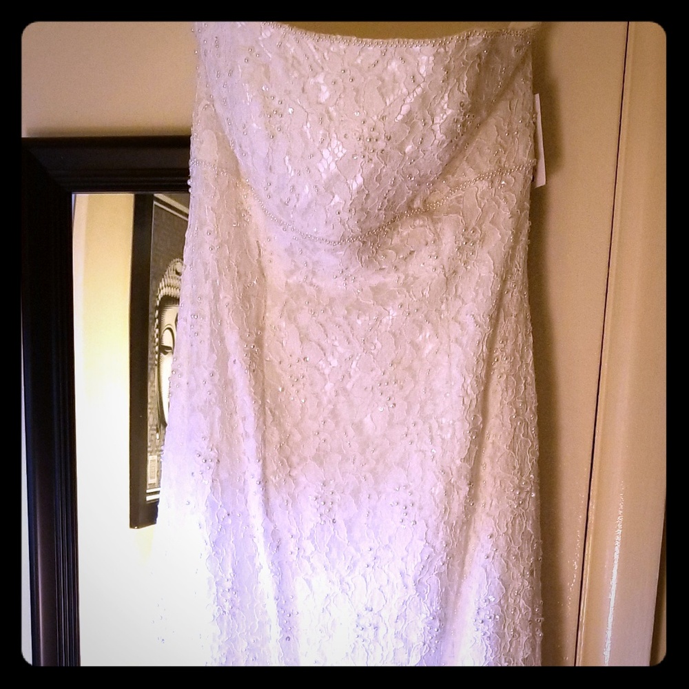 NWT Galina sheath wedding dress